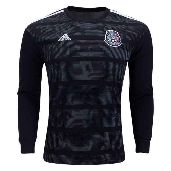 Camisetas Mexico Primera equipo ML 2019 Negro